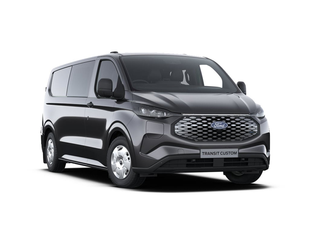 Ford Transit Custom E-320 L2 Rwd 100kW 65kWh H1 Double Cab Van Trend Auto